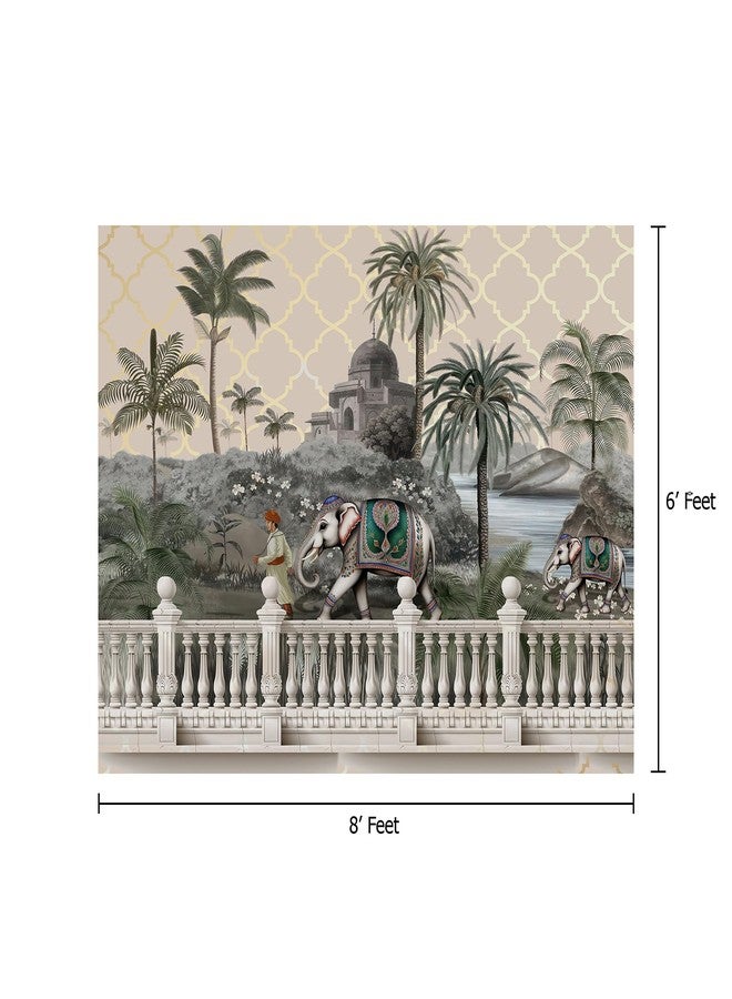 999STORE Jodhpur A Rich Rajasthan Theme Wallpaper Indian Wallpaper Wallpaper for Walls Bedroom (Non8X60458) - Image 5